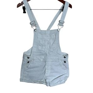 5/20$ White mini shorts Overalls size medium